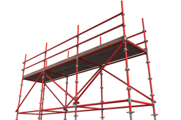 3d illustrative image of metallic structure