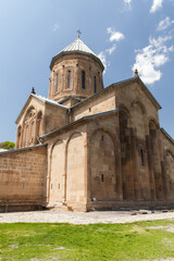 Mtskheta, Georgia. Samtavro Church exterior on a sunny day