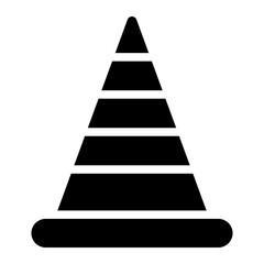 traffic cone glyph 