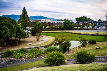 ある九州の田舎の情景、