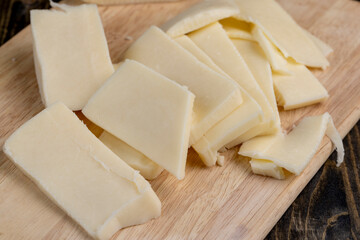 Soft cream cheese in the kitchen