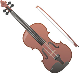 Fototapeta na wymiar Violin icon