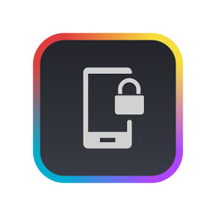 Locked Mobile - Pictogram (icon) 