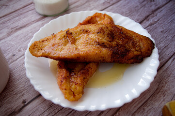 Tasty typical dessert of Holy Week in Spain