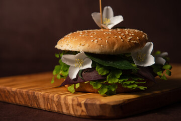 Food for soul - leafy burger