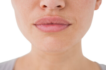 Obraz premium Woman with luscious lips