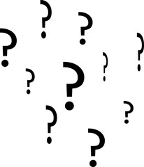 Vector of question mark symbol
