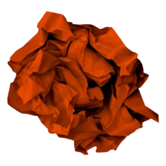 Foto op Plexiglas Digital image of red crumpled paper © vectorfusionart