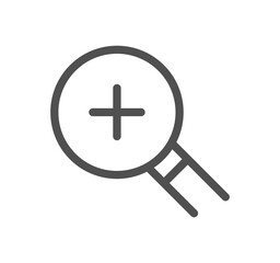 Fototapeta premium Calculation and accounting related icon outline and linear symbol. 