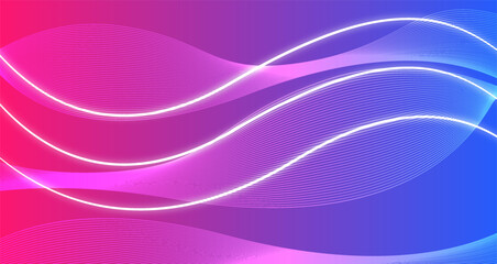 Vector abstract geometric background with gradient color