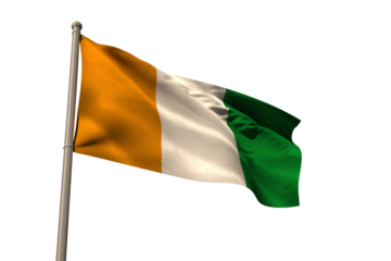 Ivory coast national flag
