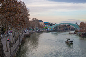 Fototapeta premium bridge over the river