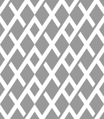 Vector seamless texture. Modern geometric background with diamonds. 