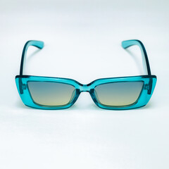 colorful modern Sunglasses isolated in white background