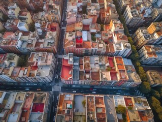 A Mediterranean City from Above, A Bird's Eye View