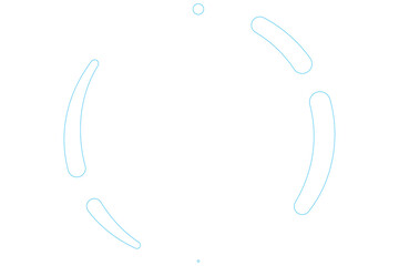 Different shapes forming a circle