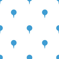 Illustration of navigation pointer icon in blue color
