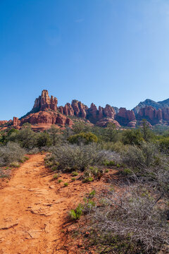 Scenic Red Rock Landscape in Sedona Arizona © equigini