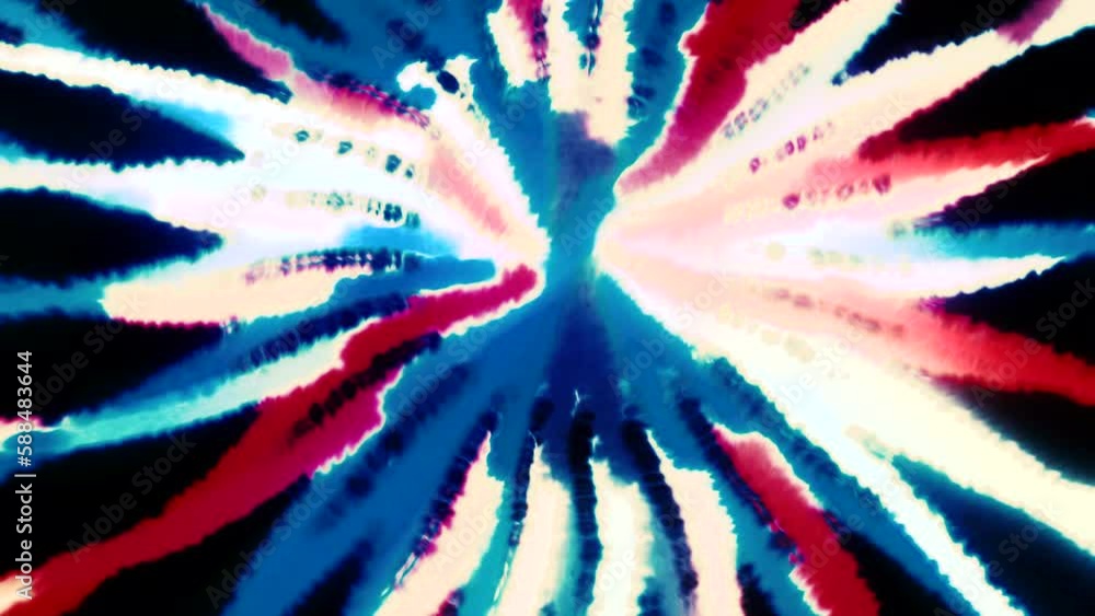 Poster colorful lines move in rotating vortex spiral. motion. colorful psychedelic spiral moving like whirl