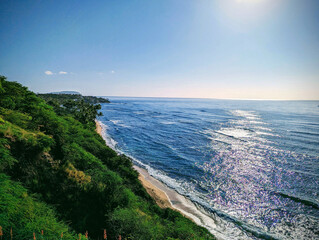 Sunrise at Diamond Head Beach