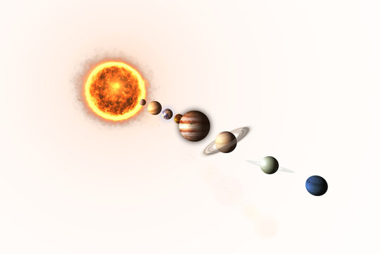 Illustrative image of  solar system