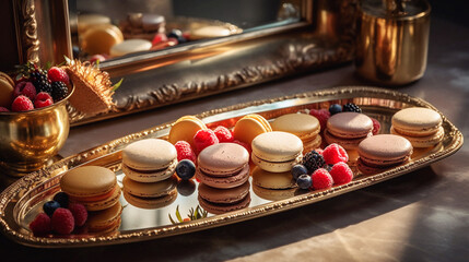 The Art of Modern, Fine and Fancy Food: Exquisite Appetizers, Enticing Entrees, and Main Courses and Decadent Desserts captured by Generative AI Technology 