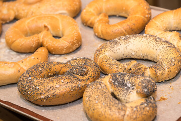 Frisches handgemachtes Gebäck - Weissbrot