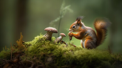 little squirrel wild life, adorable, cute,