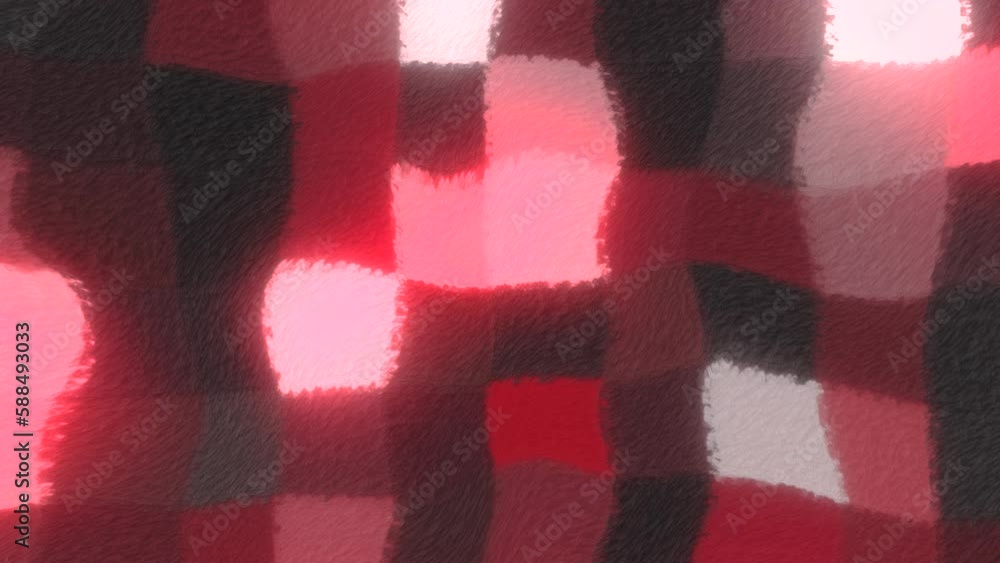 Aufkleber background with bright shimmering squares. motion. wavy background with flashing squares in retro st