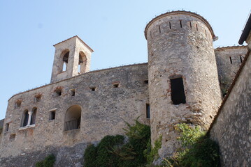 Fototapeta na wymiar castello malaspina massa