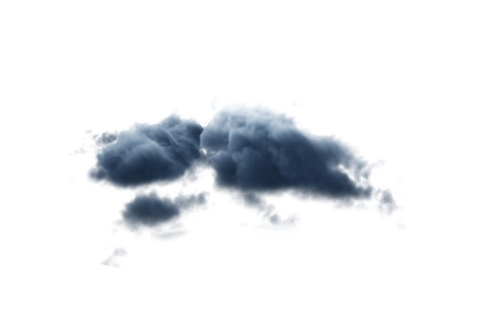 Fototapeta Digitally generated image of storm clouds 