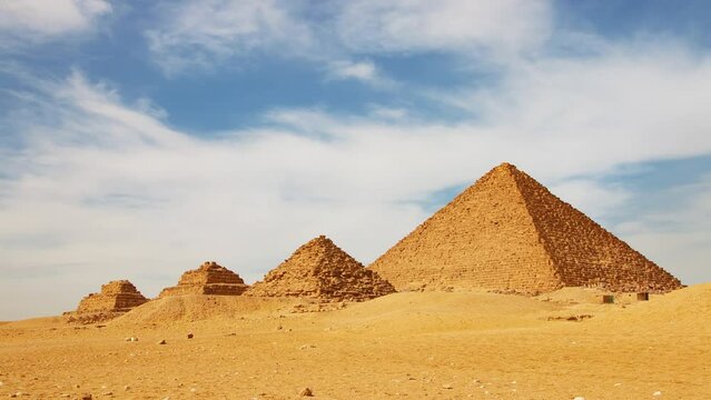 Ancient Egyptian pyramids, symbol of Egypt