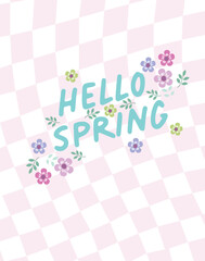 Happy easter card, background vector design.