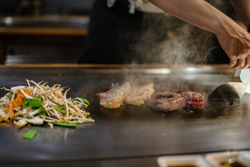 Teppanyaki, Japanese Cooking