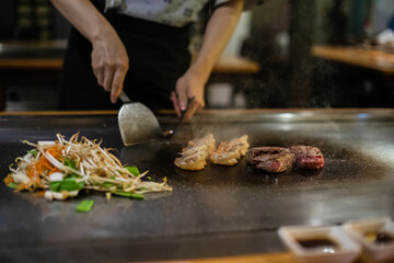 Teppanyaki, Japanese Cooking