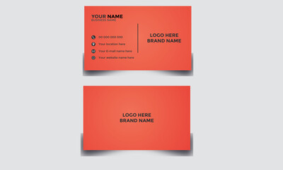 creative modern name card and business card modern black and white business card design Double-sided creative business card template. Portrait and landscape orientation Horizontal and vertical layout.