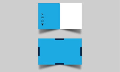 creative modern name card and business card modern black and white business card design Double-sided creative business card template. Portrait and landscape orientation Horizontal and vertical layout.