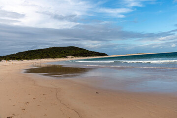 Fototapeta na wymiar Fingal Beach, Port Stephens, Australia