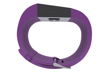 Illustration of purple smart watch