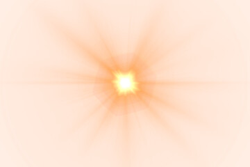 Bright spot of a flare