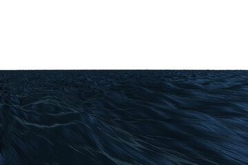 Obraz premium Ciemnoniebieski ocean