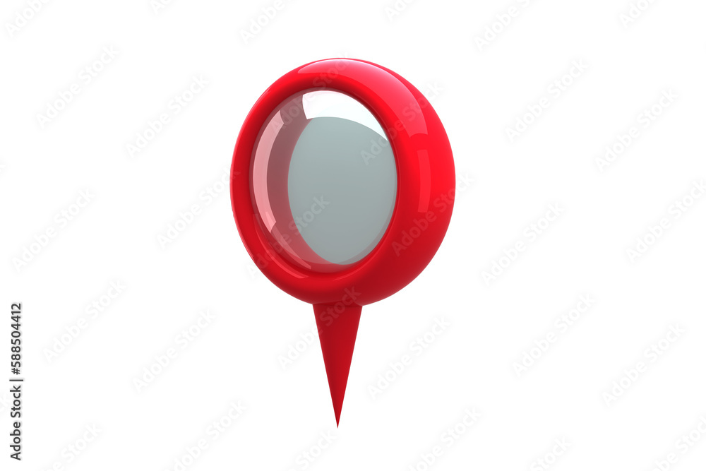 Poster close-up of navigation marker