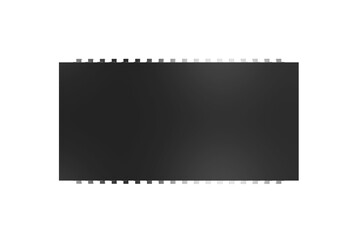 Close up of integrated circuit 