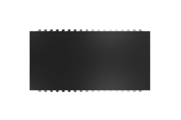 Close up of integrated circuit 
