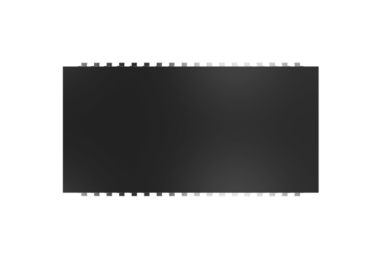Close up of integrated circuit 