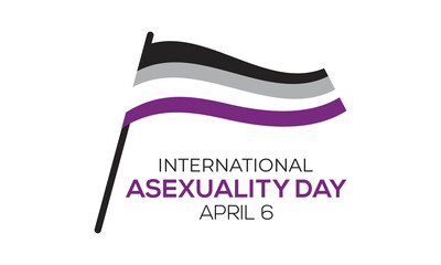 International Asexuality Day, asexual pride flag, April 6, Important day