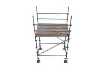 Three dimension image of scaffolding