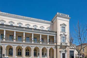 Military Club in center of city of Sofia, Bulgaria