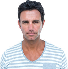 Obraz premium Portrait of handsome man with confident look