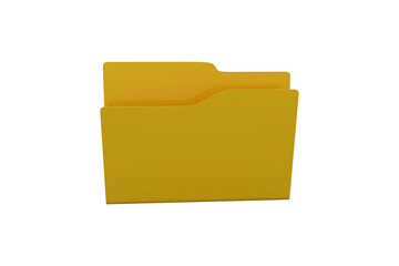 Digital image of empty folder
